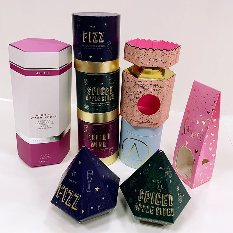 四川化妆品包装盒、异形包装盒、异形礼盒、异形纸盒定制印刷